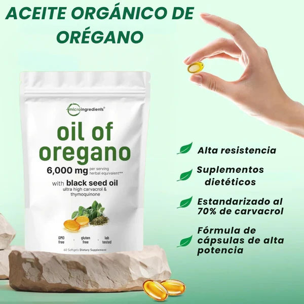 🌿 ¡Oregano Guard – El Aceite Natural que Protege tu Salud Todos los Días! 💧🔥