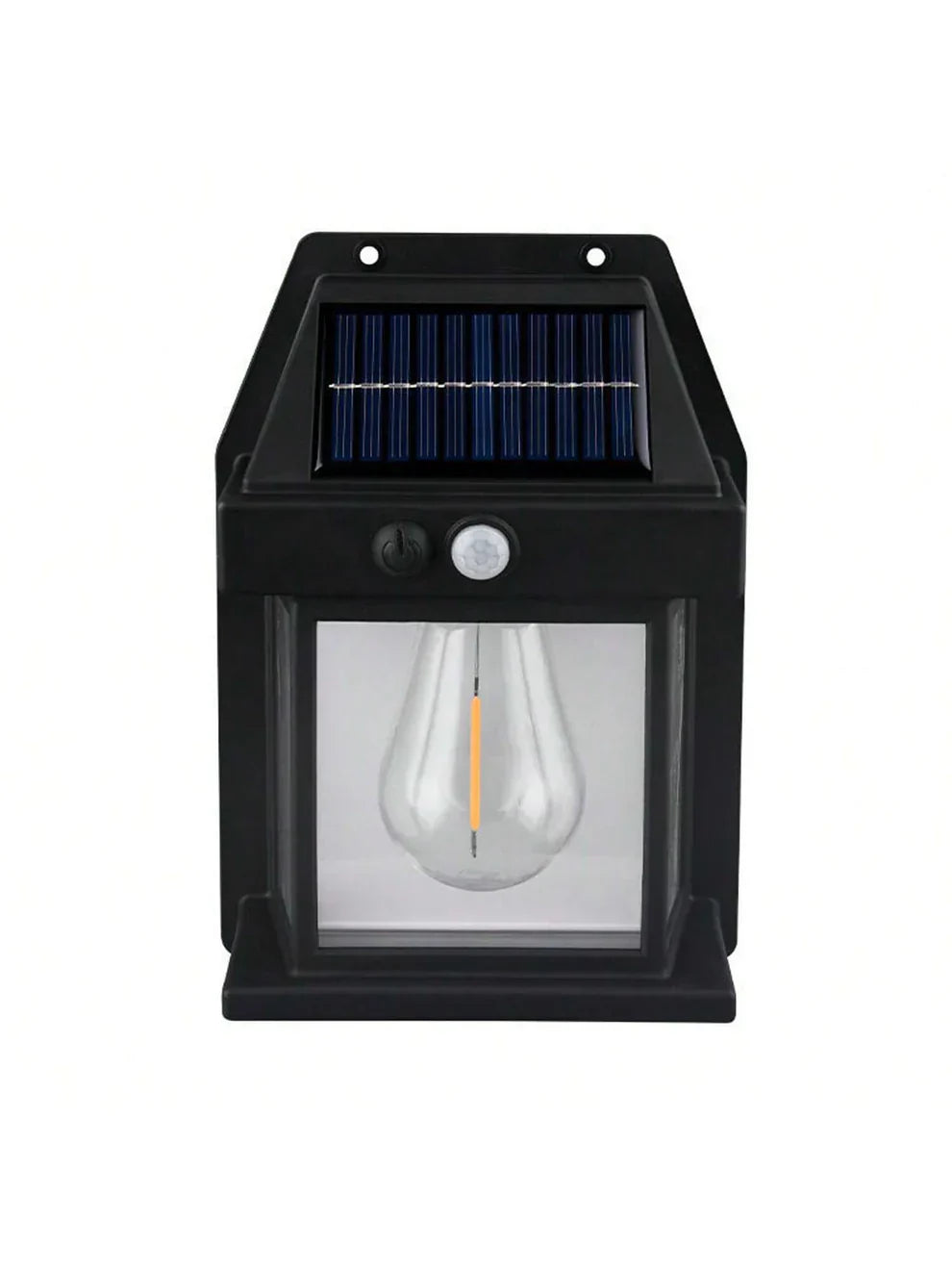 2 LÁMPARAS CON PANEL SOLAR PARA EXTERIORES