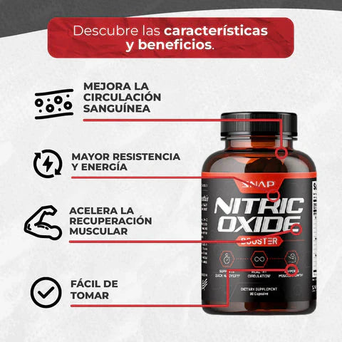 OXIDO NITRICO BOOSTER - 🔥¡ÚLTIMAS UNIDADES! 2x1 🔥
