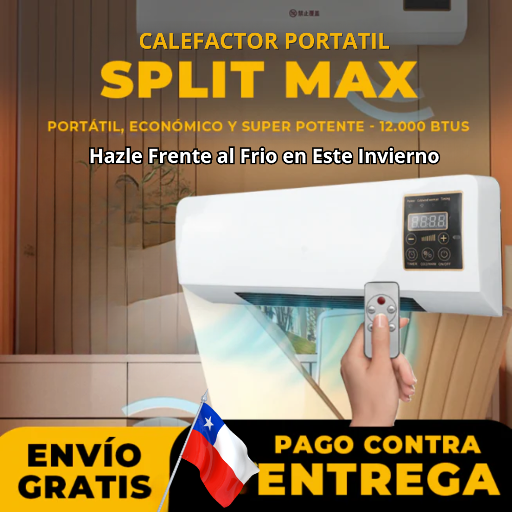 SplitMax™ - Calefactor Portátil "OLVIDATE DEL FRIO EN ESTE INVIERNO"😱❄️