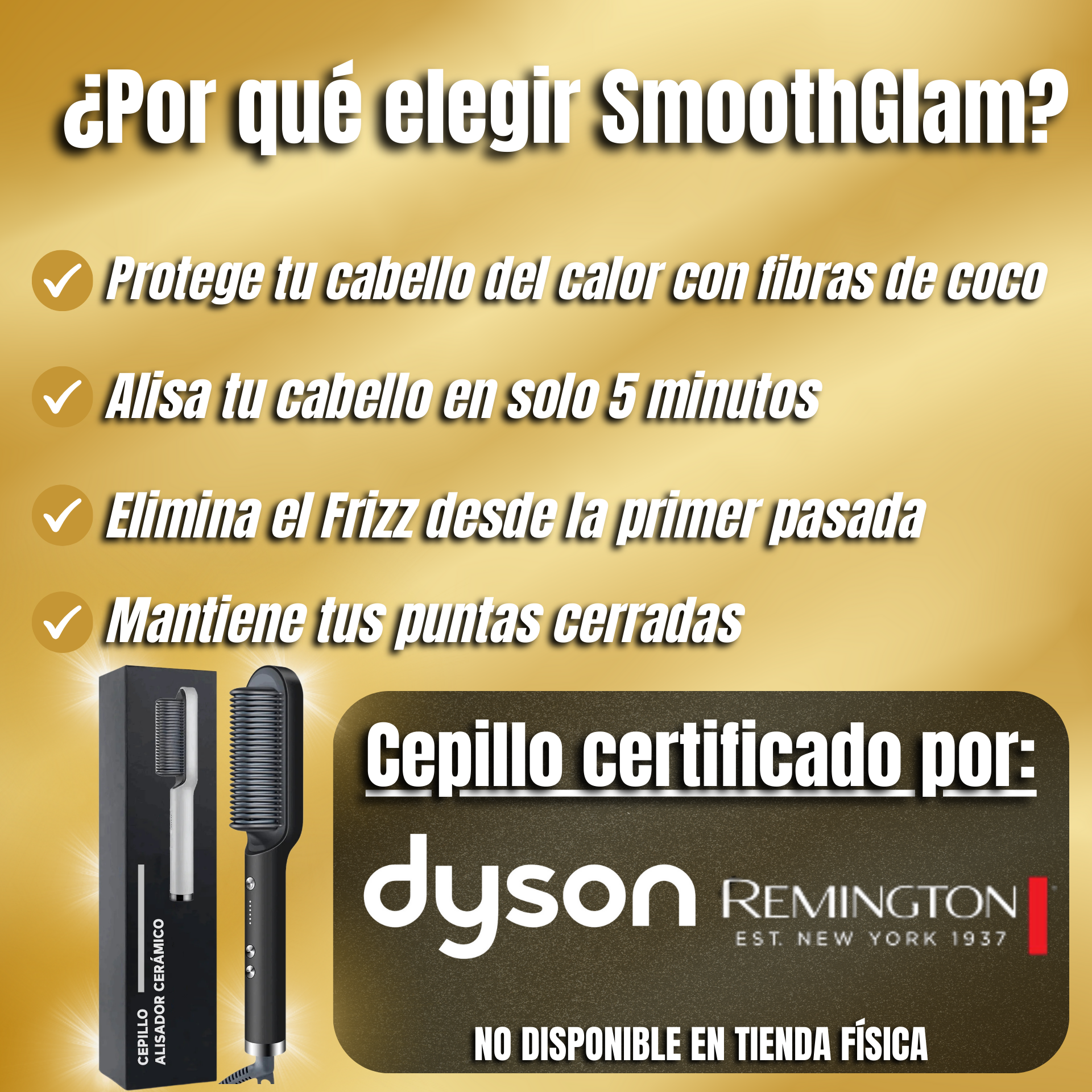 SmoothGlam®  | Transforma tu cabello en solo segundos