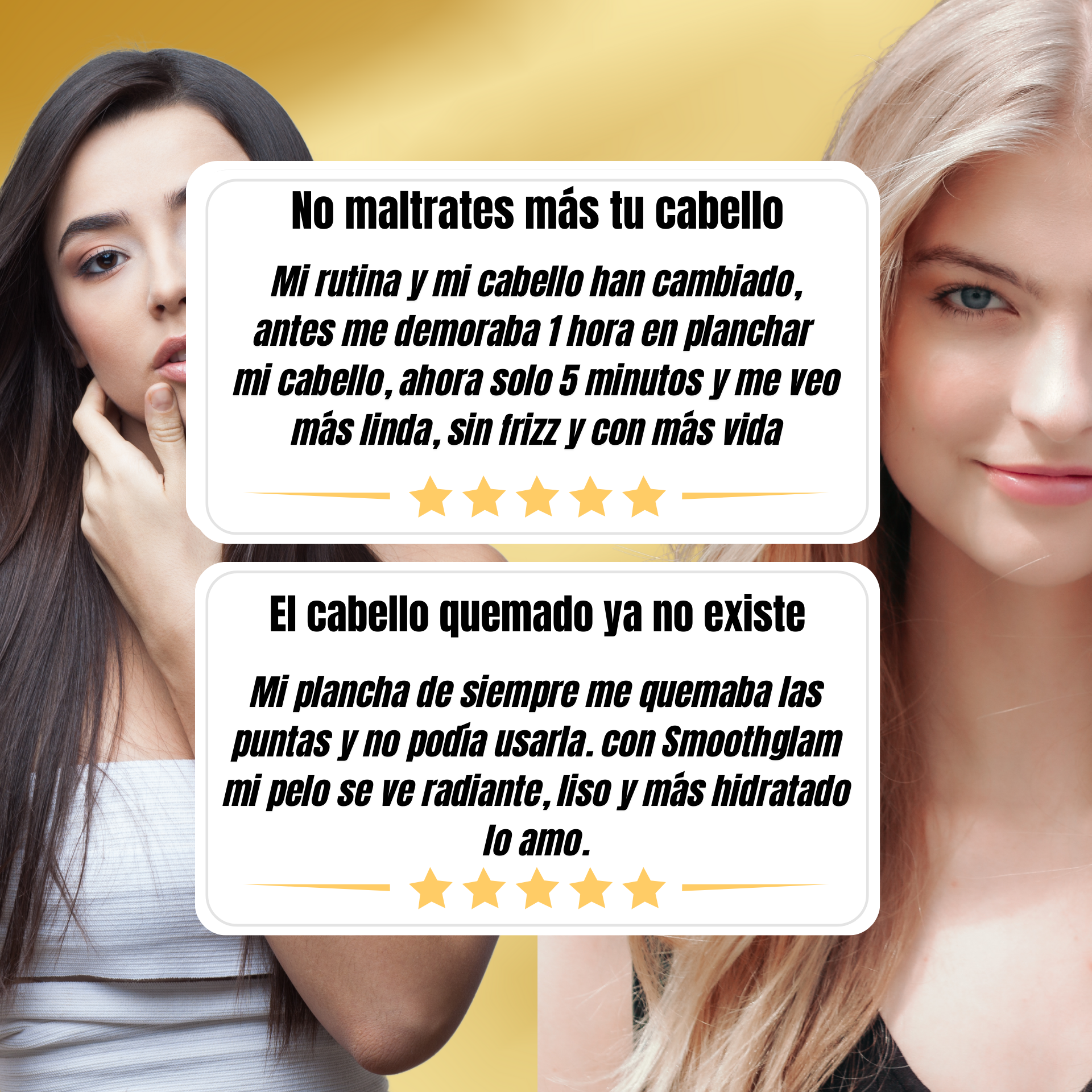 SmoothGlam®  | Transforma tu cabello en solo segundos