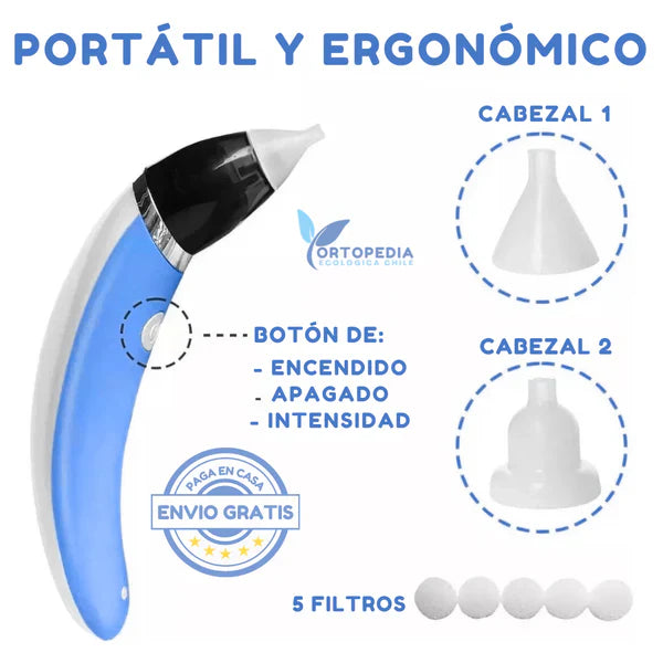 ASPIRADOR NASAL ELECTRICO PARA BEBE