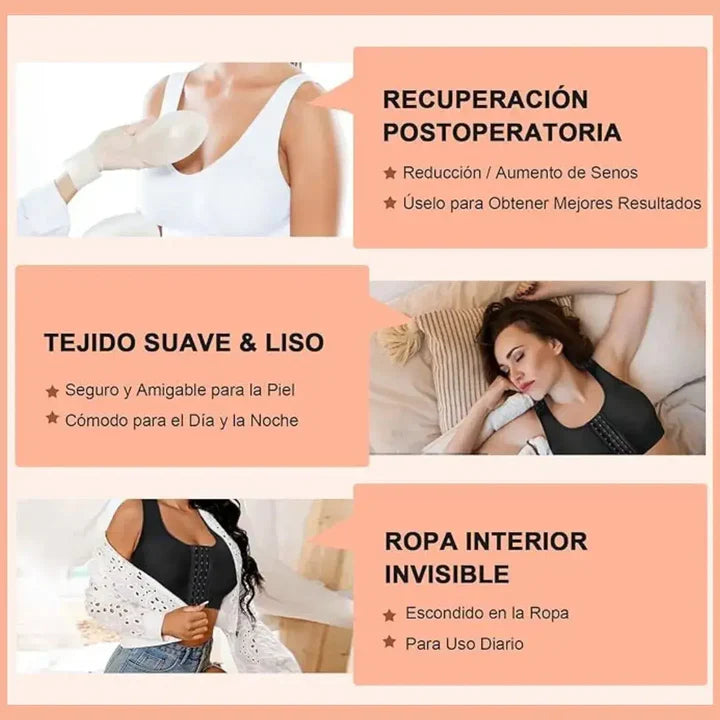 2 x 1 - BRASIER CORRECTOR DE POSTURA CON REALCE
