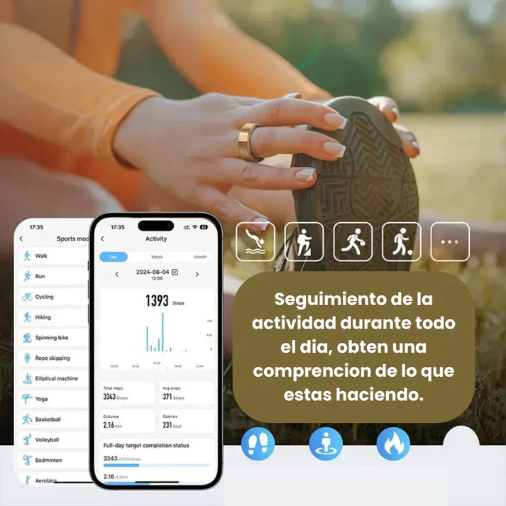 Anillo inteligente - TU SALUD UN SOLO GESTO