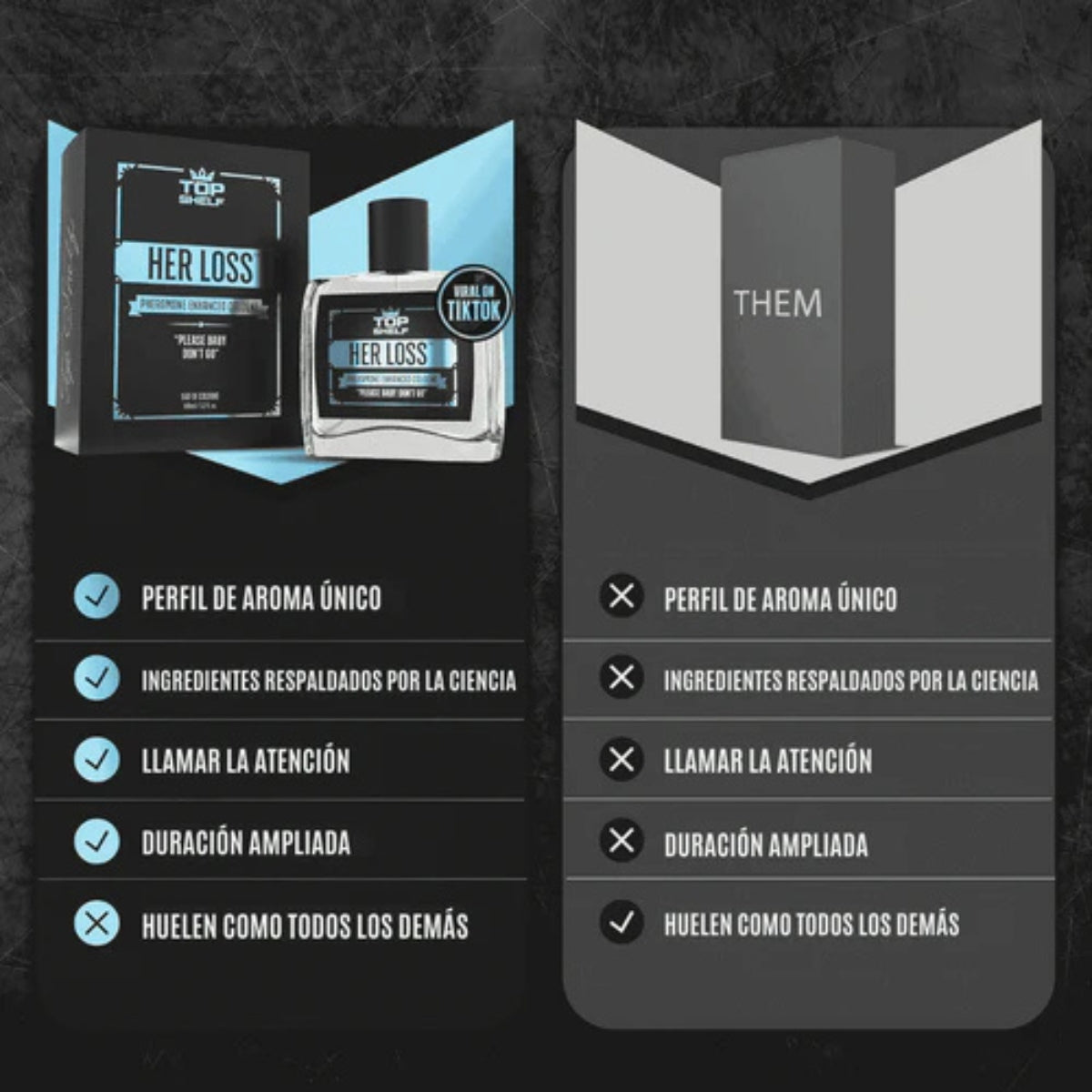 Her Loss® Perfume de feromonas - Atrae Todas Las Miradas