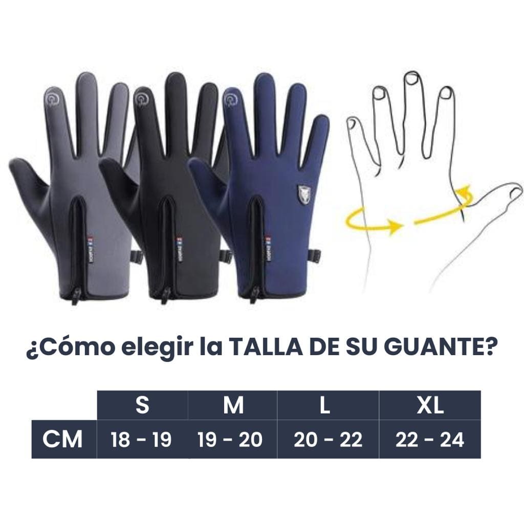 Guantes Touch Para Invierno - ¡NO MÁS FRIO EN TUS MANOS!❄️