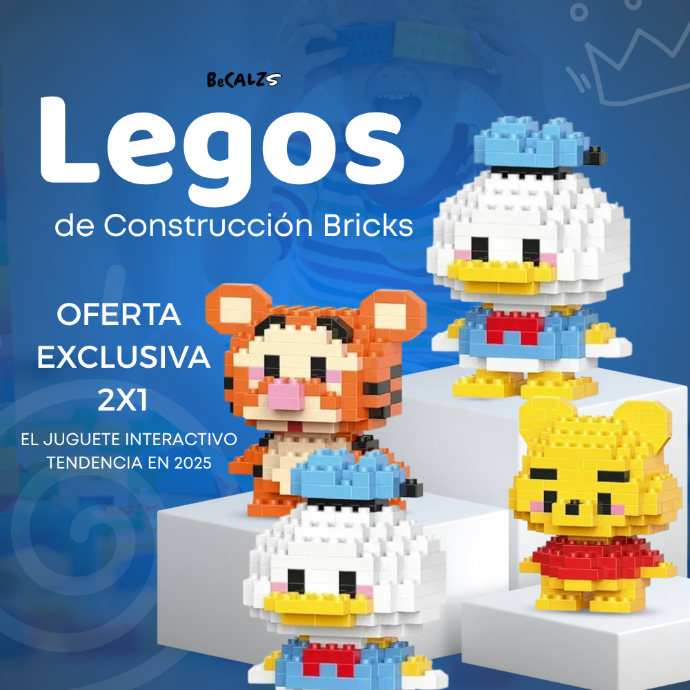 Legos de Construcción Bricks - LA TENDENCIA EN 2025😍 OFERTA EXCLUSIVA 2X1😱