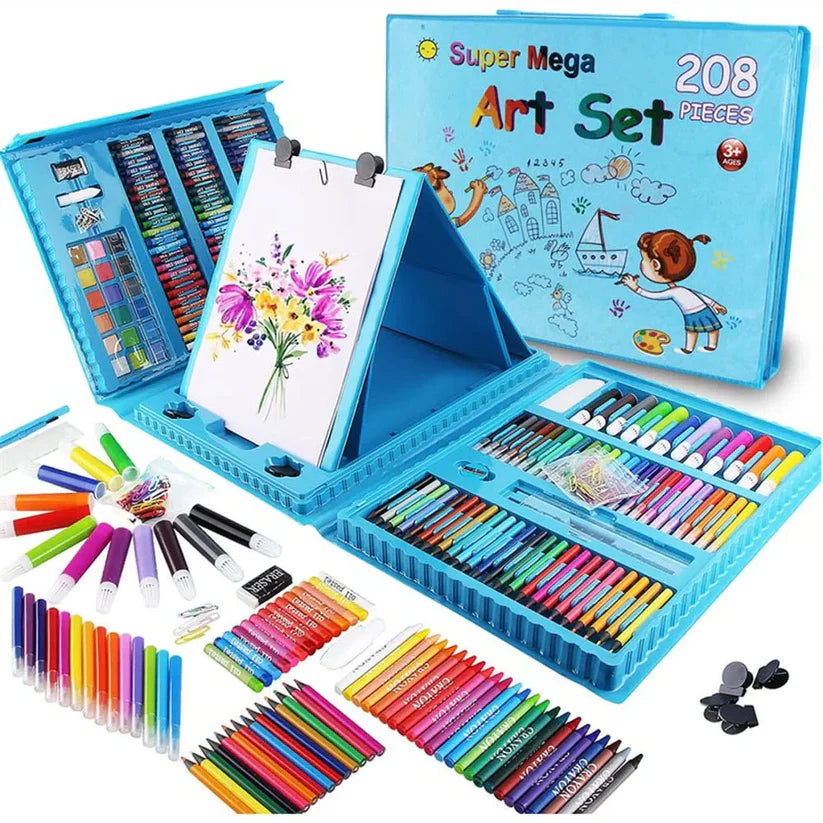 ArtiCraft Pro™ - Set de Arte de 208 Piezas 🖍️LA MALETA IDEAL PARA EL REGRESO A CLASES🖍️