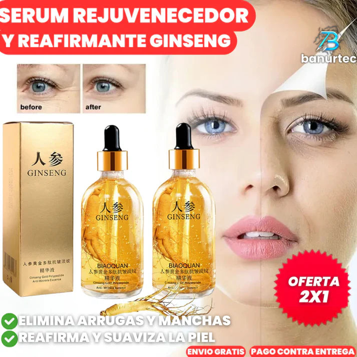 2 X 1 Ginseng™ Serum Reafirmante Rejuvenecedor
