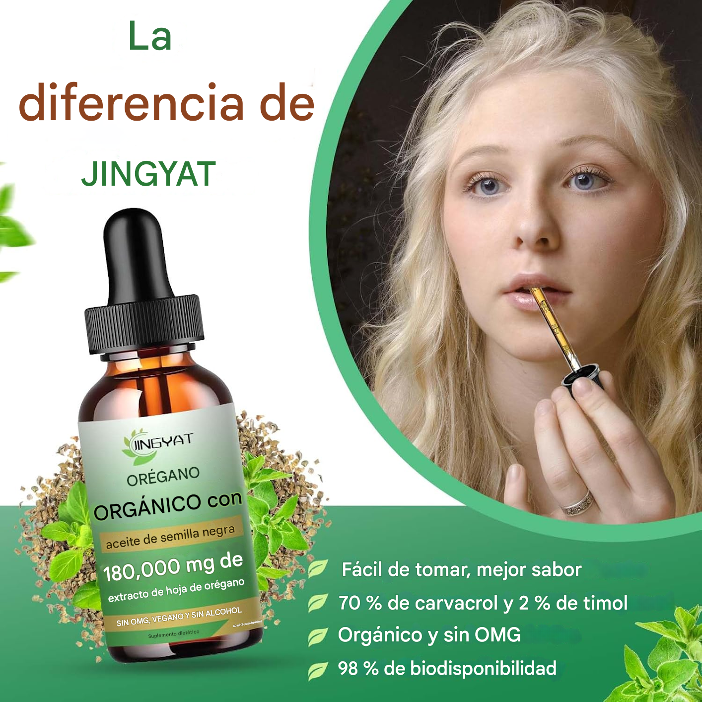 2 x 1 - Aceite de Orégano Premium 🌿