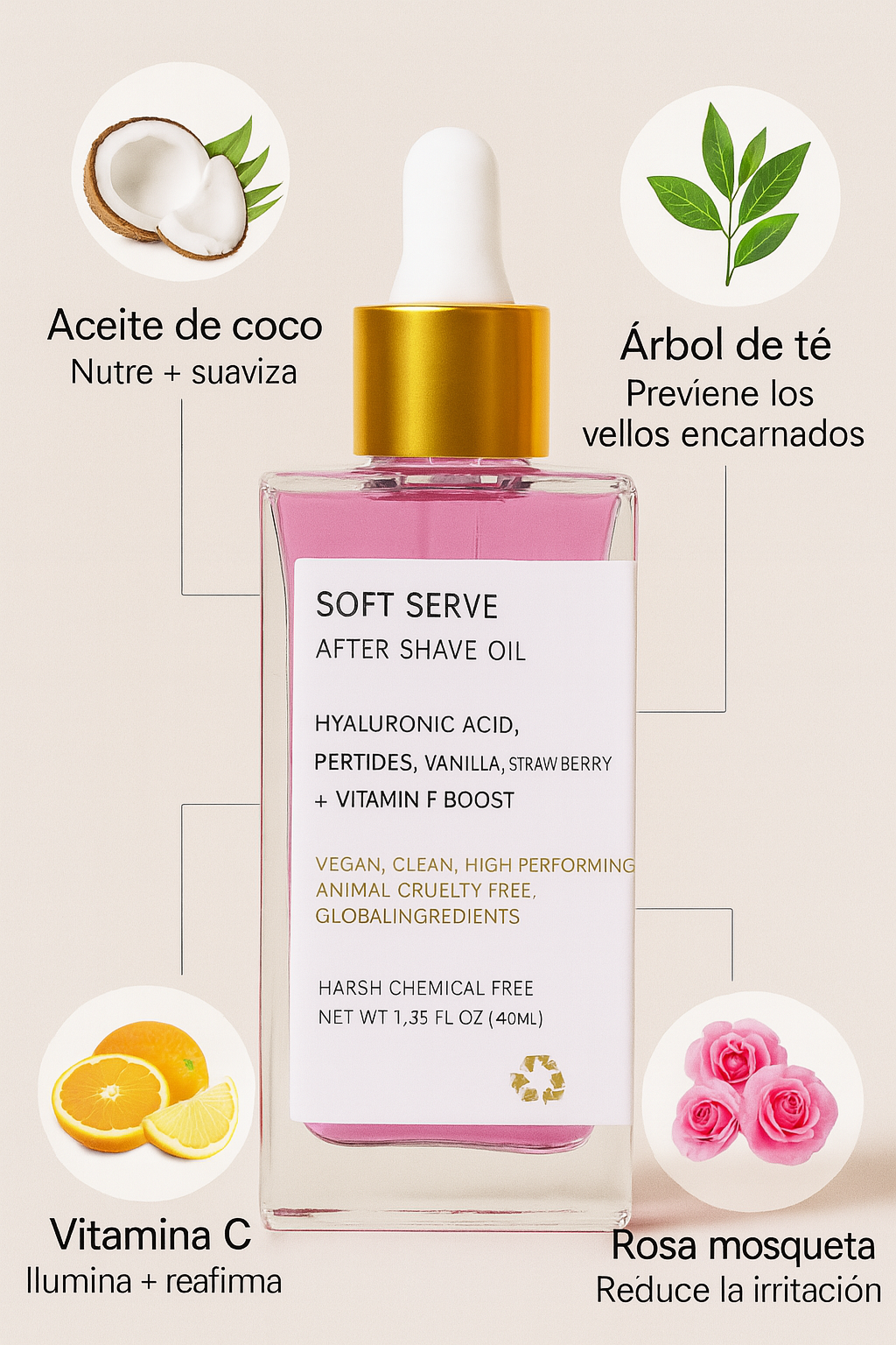 TRULY BEAUTY ✨ Aceite parte intima - Piel Radiante y Suave