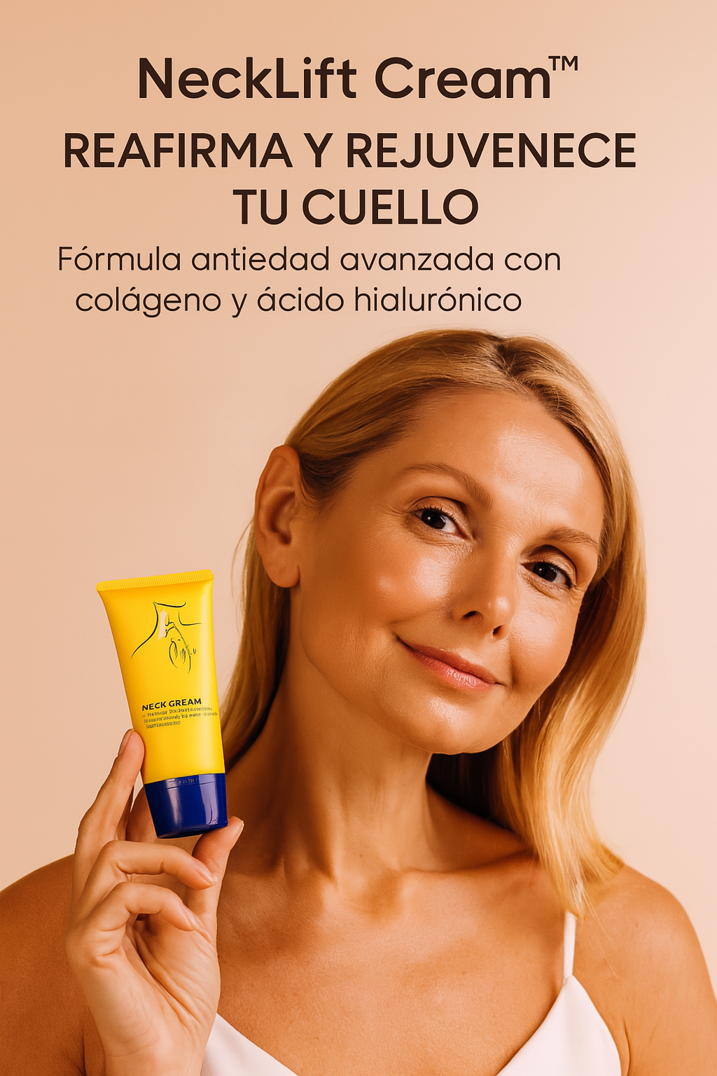 🌟 ¡NeckLift Cream™ – La Crema Suprema para Reafirmar tu Cuello! 🌟