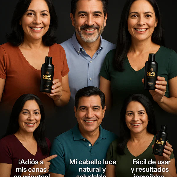 Shampoo Chao Canas – Cubre Canas + Tratamiento Activador GRATIS