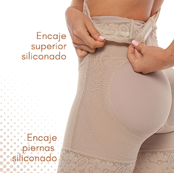 PANTY CONTROL ALTO CON REALCE DE GLÚTEO + ENVÍO GRATIS