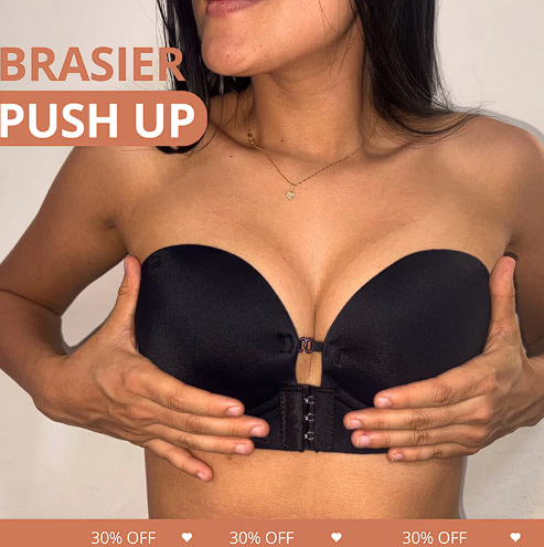 3 x 1 - BRASIER STRAPLE PUSH UP + ENVIO GRATIS