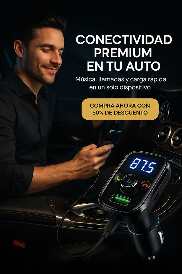 SafeDrive Bluetooth - Conduce seguro, conecta sin distracciones.