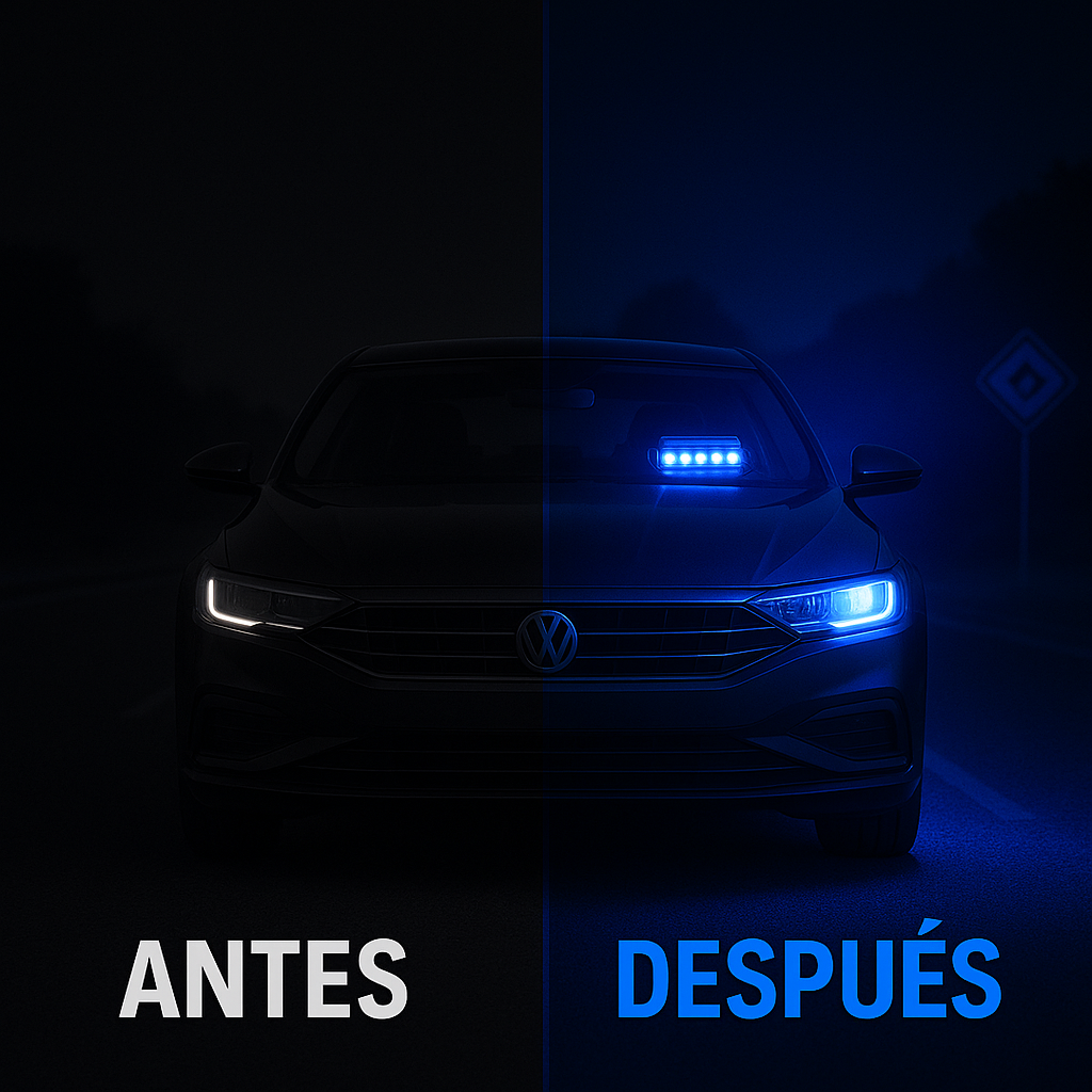 BlueFlash Pro - Baliza LED Estroboscópica
