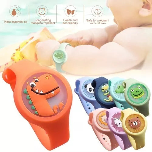 Pack de 3 Pulseras Antimosquitos - ¡LA PROTECCIÓN IDEAL EN ESTE VERANO!☀️🦟 Incluye Protector Solar de Regalo😱