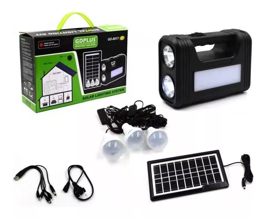 Kit Solar de Emergencia - ¡NO SUFRAS MAS POR ELECTRICIDAD!