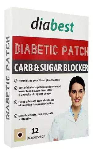 Parches para bloquear carbohidratos y azúcar - DIABEST SOLO POR HOY 2X1