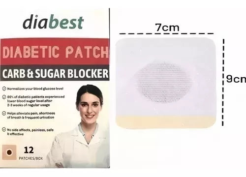 Parches para bloquear carbohidratos y azúcar - DIABEST SOLO POR HOY 2X1