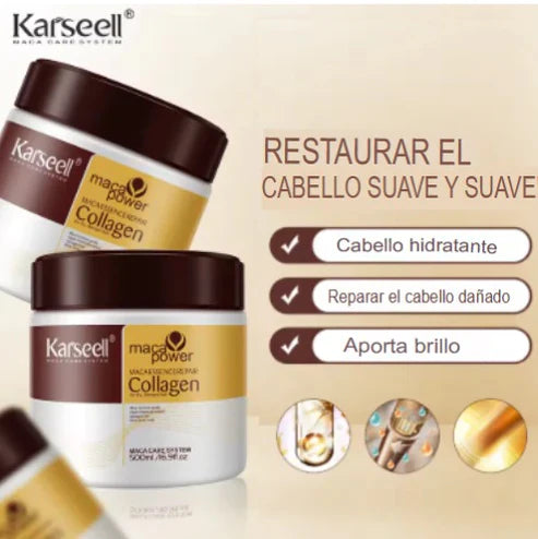 Mascarilla de Cabello Karseell Maca Power Collagen 2x1