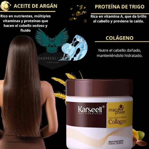 Mascarilla de Cabello Karseell Maca Power Collagen 2x1