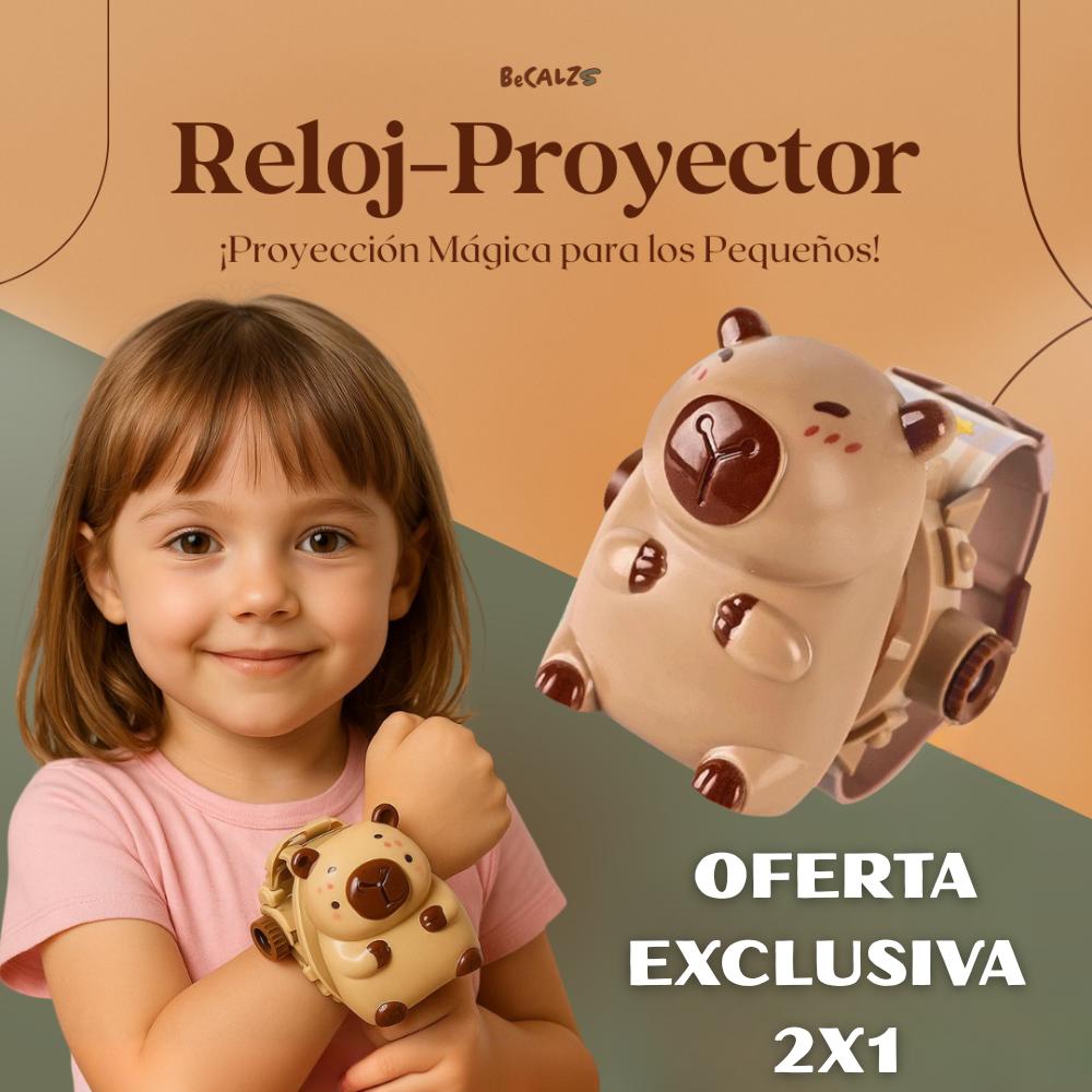 Reloj Proyector Digital Capibara - 😱OFERTA EXCLUSIVA 2X1😱