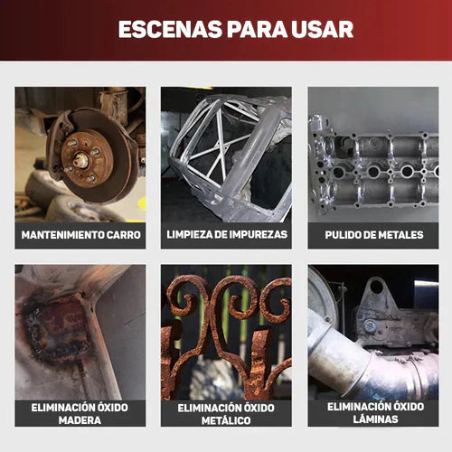 PISTOLA PULVERIZADORA QUITA ÓXIDO - PROMOCIÓN