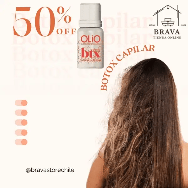 💧 Olio BTX Capilar – Restaura tu cabello en solo una aplicación - 3 x 1