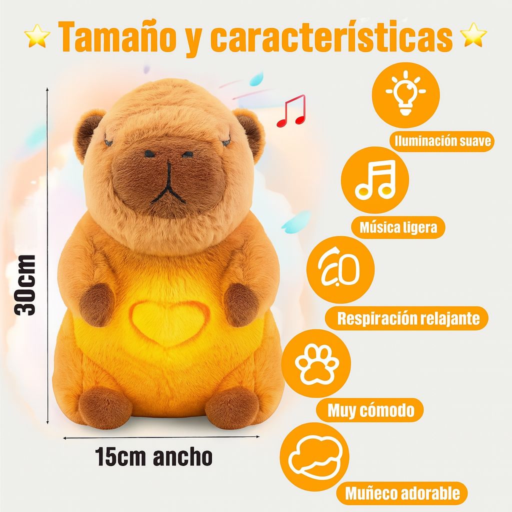 Peluche Capibara - 😍TU MEJOR AMIGO PARA RELAJARTE😍 50% DE DESCUENTO😱