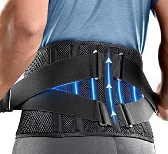 Faja térmica de soporte para el dolor lumbar