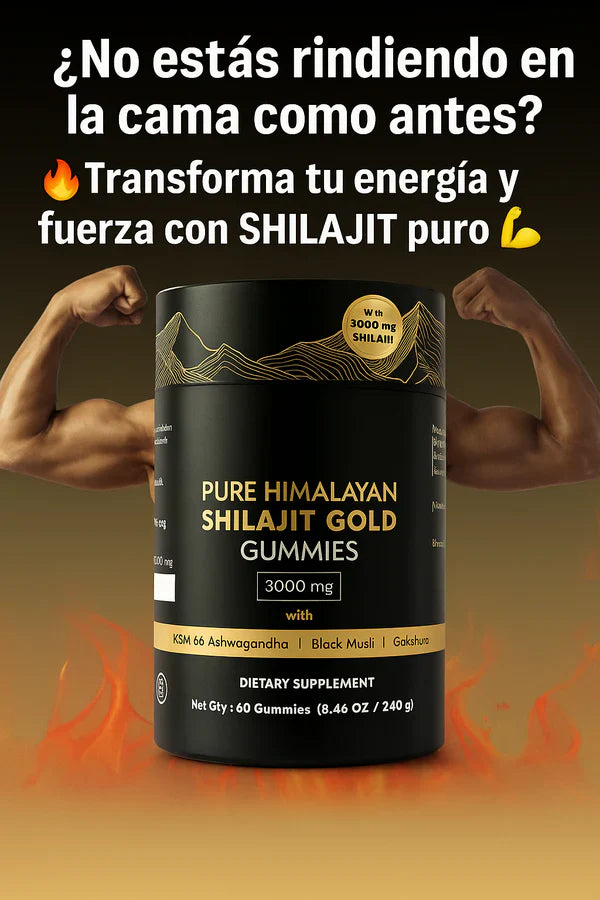 GOMITAS DE SHILAJIT - OFERTA POR ESTE MES🔥